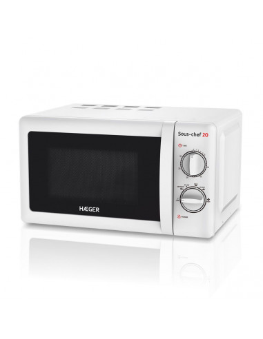 Microondas Haeger MW70W006A  20L  sous chef blanco