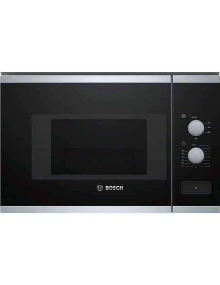 Microondas Bosch BFL520MS0  20l  negro inox  integ