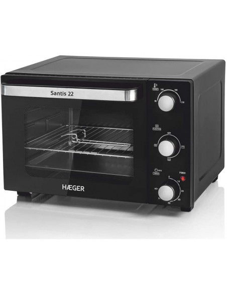 Mini horno Haeger OV22B032A  22l  1300w  grill