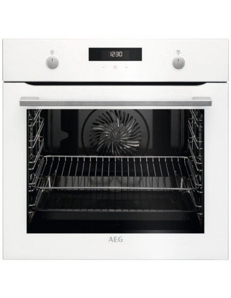 Horno AEG BEK435120W  Multif  9  72L  A   Cristal