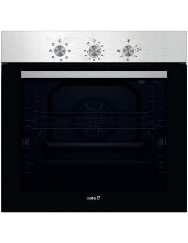 Horno Cata MES8007X  80L  A  7 prog  inox  guias