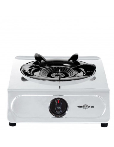 Cocina Vitrokitchen 160IB  1 fuego  Triple inox  B