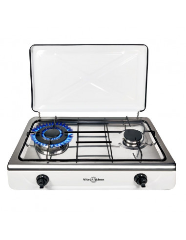 Hornillo Vitrokitchen 252BB  2 fuego  Gas  Triple