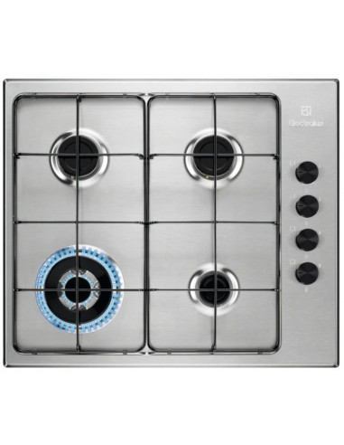 Encimera Electrolux EGS6414X  4 zonas  gas  60cm