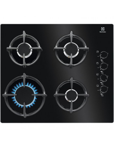 Encimera Electrolux KGG6407K  4 fuegos  60cm  Cris