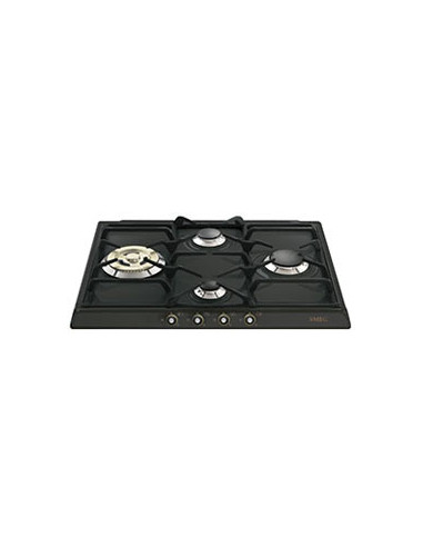 ENCIMERA SMEG SR764AO  4 FUEGOS  GAS  60CM  ANTRAC