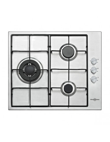 Encimera Vitrokitchen EN630LIN  3F  60cm  Nat  Ino