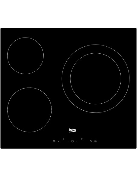 Vitroceramica Beko HIC63402T  3 zonas  60cm 