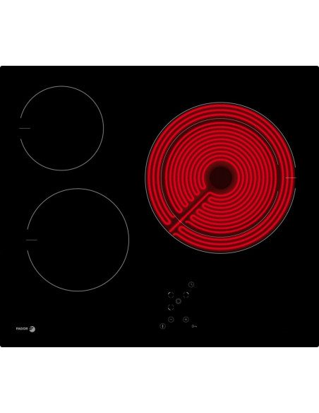 Vitroceramica Fagor 3VFT33AC  3 zonas  60cm