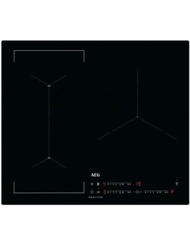 Inducci  n AEG IAE63421CB  3 zonas  60 cm  Sin Marc