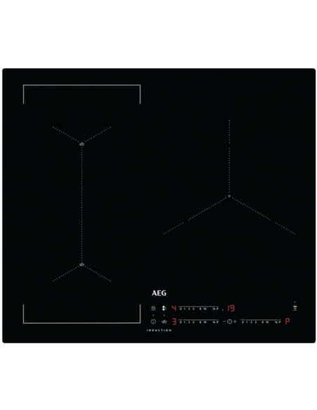 Inducci  n AEG IAE63421CB  3 zonas  60 cm  Sin Marc