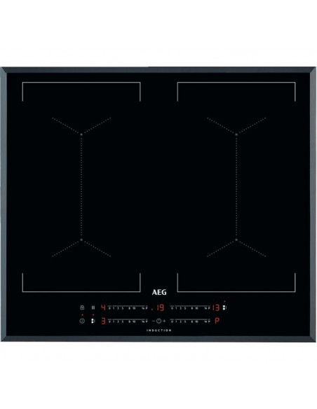 Inducci  n AEG IKE64450FB  4 zonas  60 cm  Biselada