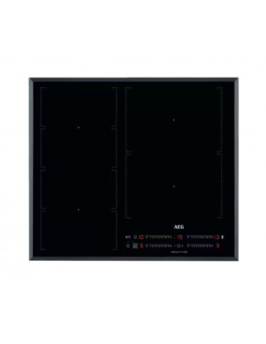 Inducci  n AEG IKE64476FB  4 zonas  60 cm  Biselada