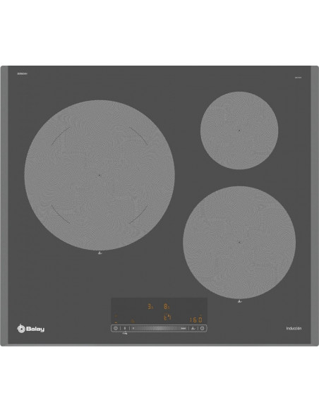 Induccion Balay 3EB965AH  3 zonas  60cm  Antracita