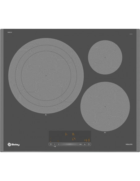 Induccion Balay 3EB967AH  3 zonas  60cm  Antracita