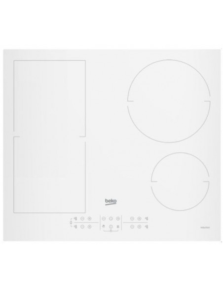 Induccion Beko HII64200FMTW  4 zonas  60cm  blanca