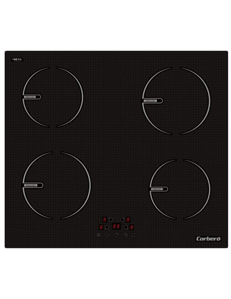 Inducci  n Corbero CCIG9422  4 Zonas  Touch Control