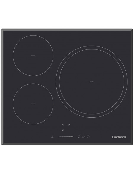 Inducci  n Corbero CCIM3FBS320  3 zonas  7100W  Bis