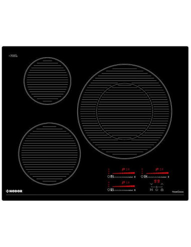 Inducci  n Nodor NorCook IHN6323BK  3 Zonas  60cm