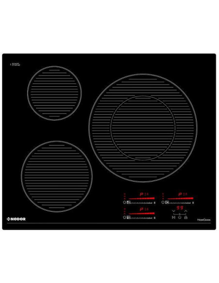 Inducci  n Nodor NorCook IHN6323BK  3 Zonas  60cm