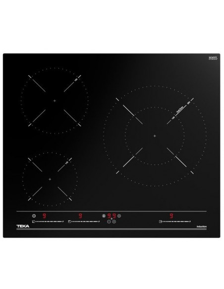 Inducci  n Teka IBC63015  3 zonas  biseada