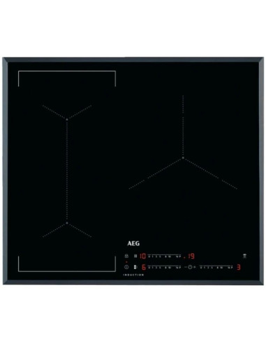 Inducci  n AEG ILB63445FB  3 zonas  Flex 2x21  Bise