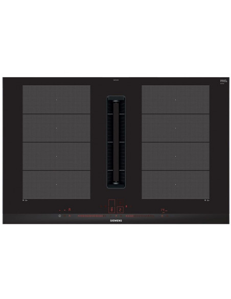 Inducci  n Siemens EX875LX67E  80cm  extractor inte