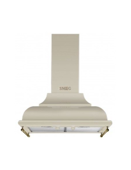 CAMPANA SMEG KC16POE  60CM  CREMA  PARED  820M3 H