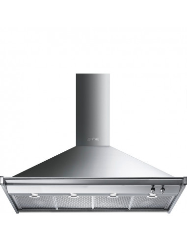 Campana Smeg KD120HXE  120cm  820m3 h  Inox