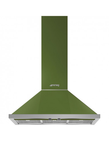 Campana Smeg KPF9OG  90cm  815m3 h  Verde