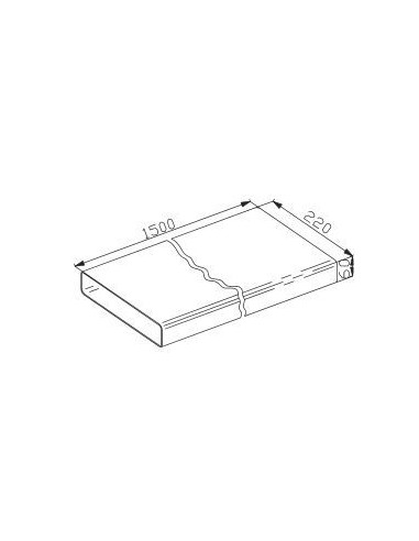 Acc  Mepamsa Tubo TR1500 220x60mm 