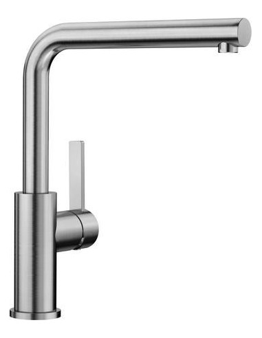 Grifo blanco 523122  Lanora inox cepillado