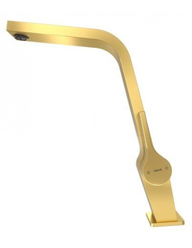 Grifo Teka ICC915 brass  dise  o plano  dorado