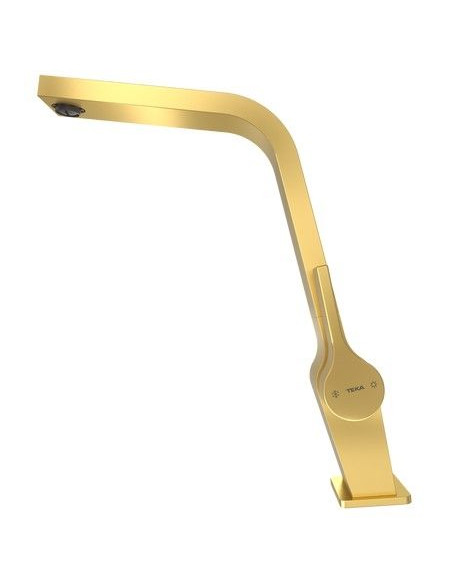 Grifo Teka ICC915 brass  dise  o plano  dorado