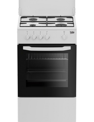 Cocina Beko CSG42009DW  4 fuegos  85x50cm  Gas