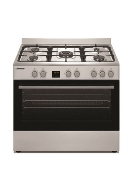 Cocina Corbero CC900X  5 fuegos  horno  90cm  Inox