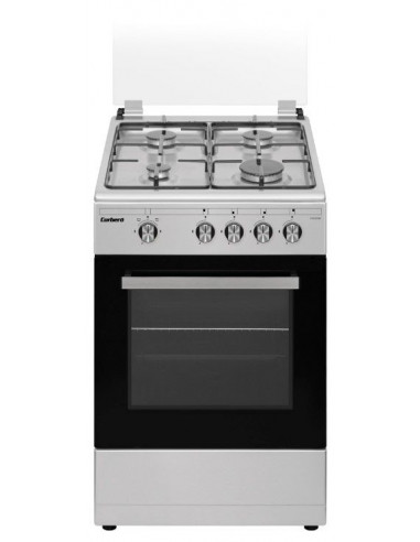 Cocina Corbero CCSF45020BX  4 fuegos  50cm  Inox 