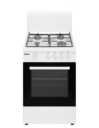 Cocina Corbero CCSF45020NW  4 fuegos  50cm  blanca