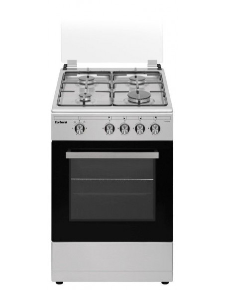 Cocina Corbero CCSF45020NX  4 fuegos  50cm  Inox 