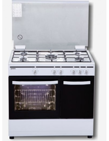 Cocina Rommer CH905BFGPB  blanco but  5fuegos