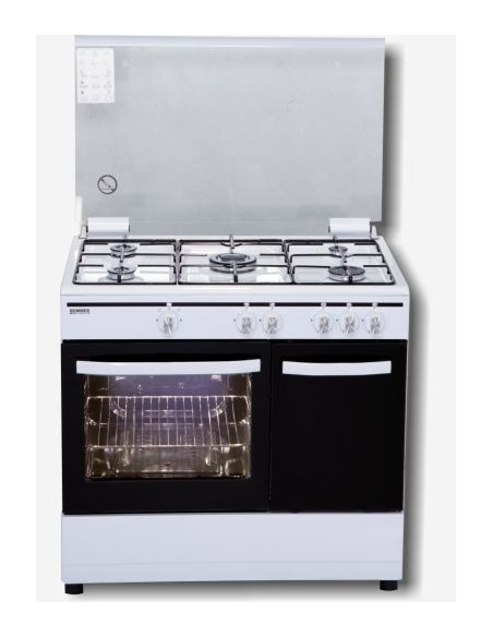 Cocina Rommer CH905BFGPB  blanco but  5fuegos