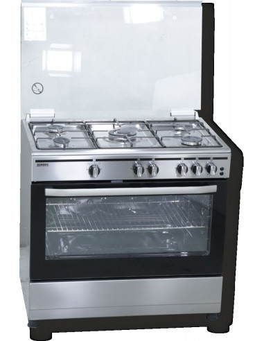 Cocina Rommer CHG960XFGINOXBUT  5f  Horno gas  Ino