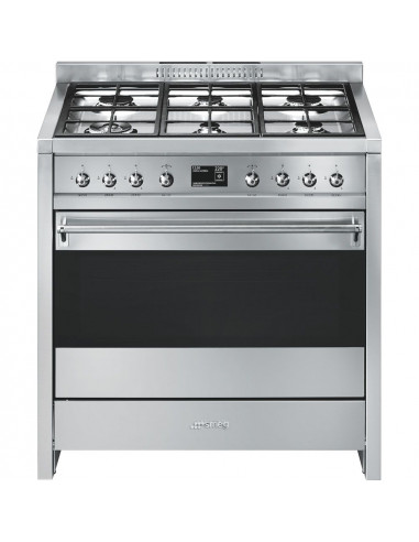 Cocina Smeg A19  6 fuegos  90x60  Gas