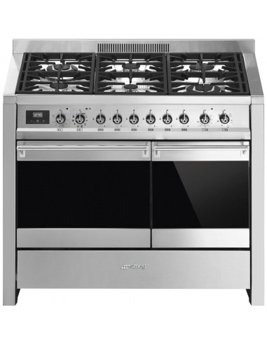 Cocina Smeg A2PY81  100x60 cm  encimera gas  6 zon