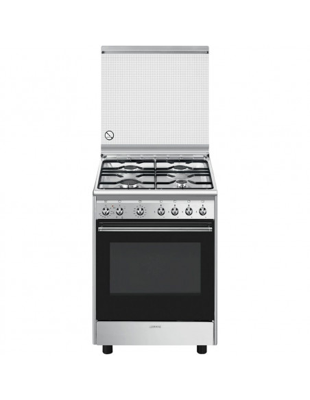 Cocina Smeg CX61GM  4 fuegos  Horno  60x60cm