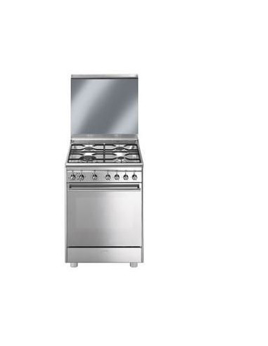 Cocina Smeg CX68M81  60x60 cm acero inox  3