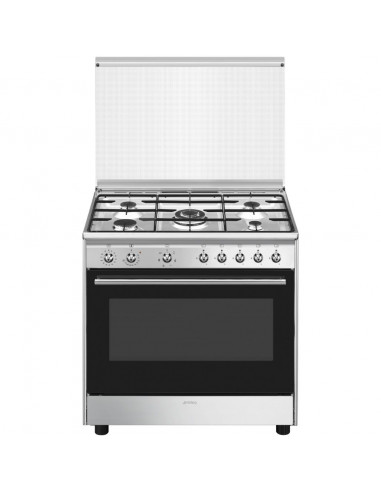 Cocina Smeg CX91GM  6 fuegos  Horno  90x60cm