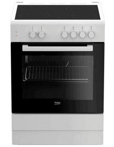 Cocina Beko FSS67000GW  Vitro 4 Zonas  Horno Multf