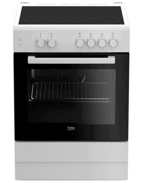 Cocina Beko FSS67000GW  Vitro 4 Zonas  Horno Multf