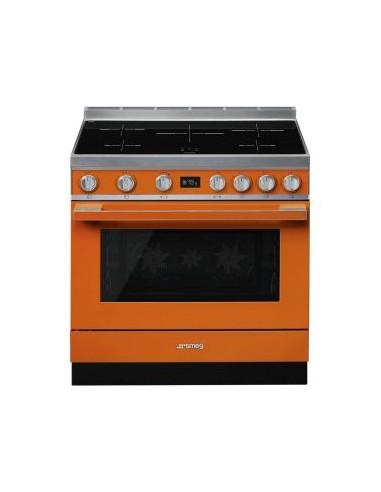 Cocina Smeg CPF9IPOR  5 zonas  induccion  90x60cm